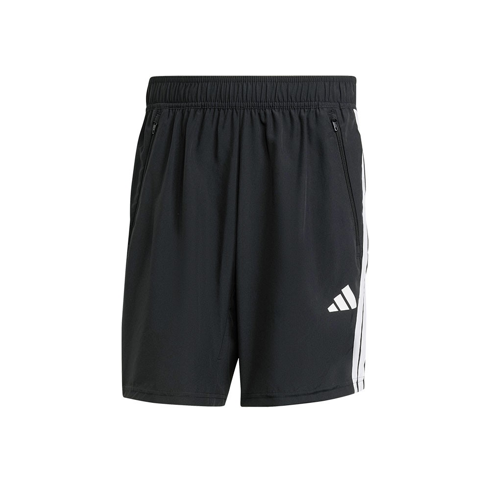 ADIDAS Shorts Sportivi Tristripe Train Nero Uomo