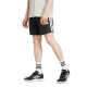 ADIDAS Shorts Sportivi Tristripe Train Nero Uomo