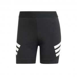 ADIDAS Short Future Icons 3-Stripes Biker Nero Donna