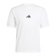 ADIDAS Maglietta Palestra Small Logo Bianco Uomo