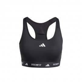 ADIDAS Reggiseno Sportivo Tech Fit Nero Donna