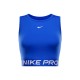 Nike Top Palestra Pro Blu Donna