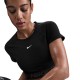 Nike Top Palestra Multiswoosh Pro Nero Donna