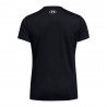 Under Armour Maglietta Palestra Scollo V Nero Donna