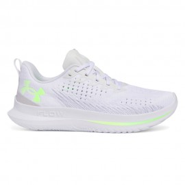 Under Armour Velociti 4 Bianco Verde - Scarpe Running Uomo