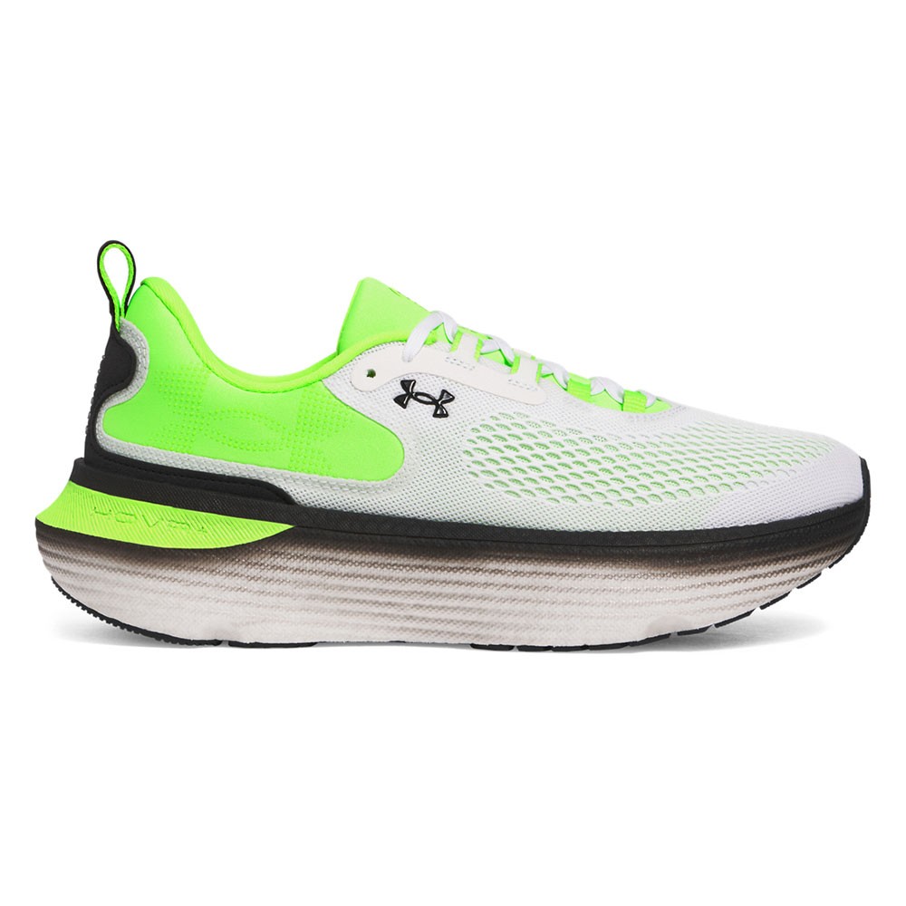 Under Armour Infinite Elite 2 Bianco Hyper Verde Nero - Scarpe Running Uomo