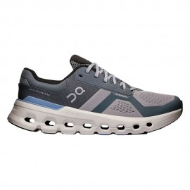 On Cloudrunner 2 Grigio Azzurro - Scarpe Running Uomo