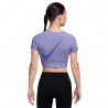 Nike Pro Top Palestra Multiswoosh Viola Donna
