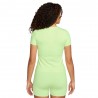 Nike Form Maglietta Palestra Train Giallo Donna