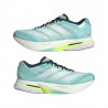 Adidas Adizero Boston 13 Flaaqu Bianco Luclem - Scarpe Running Uomo