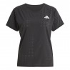 ADIDAS T-Shirt Running Adizero Nero Donna