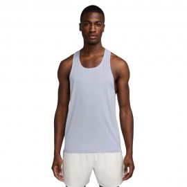 Nike Canotta Running Fast Ghost Argento Uomo