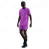 Nike Pantaloncini Running Stride Purple Nero Uomo