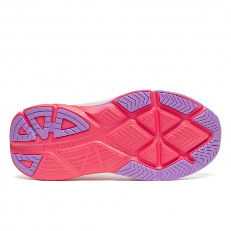 Saucony Guide 18 Bianco Crocus - Scarpe Running Donna