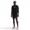 Nike T-Shirt Running City Marathon Stride Ss Nero Anthracite Uomo