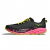 Hoka Speedgoat 6 Nero Neon Rose - Scarpe Trail Running Uomo