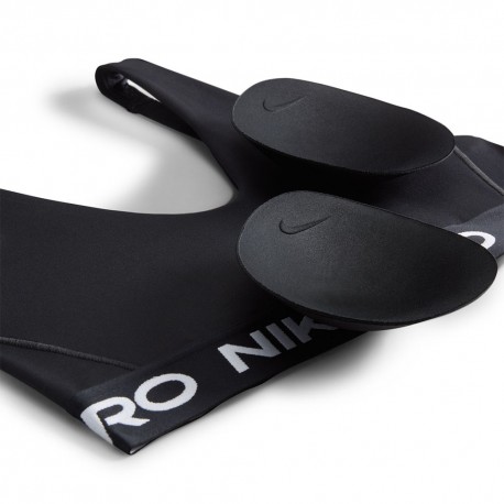 Nike Pro Reggiseno Sportivo Indy Plunge Nero