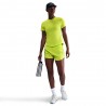 Nike Swift Maglia Running  Dri-Fit Cyber Volt Reflective Argento Donna