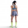 Nike One Swoosh Pantaloncini Running 3" Hbr World Indigo Argento Donna