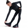 Nike Tempo Flash Tight 7 8 Nero Reflective Argento Donna