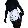 Nike Nike Pantaloncini Running 4" 2In1 Reflect Nero Reflect Argento Uomo
