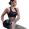 Nike Swoosh A Sostegno Medio Reggiseno Sportivo Verde Donna