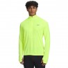 Under Armour Maglia Running Launch 1 4 Zip High Vis Giallo Uomo
