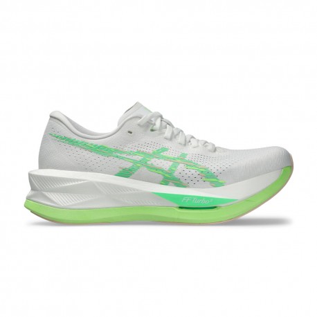 Asics Sonicblast Bianco Vital Verde - Scarpe Running Donna