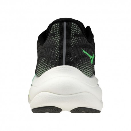 Mizuno Wave Sky 9 Nero Goblin Verde - Scarpe Running Uomo