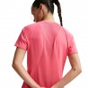 Nike T-Shirt Running Swift Sea Coral Argento Donna