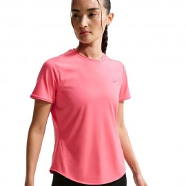 Nike T-Shirt Running Swift Rosa Argento Donna