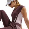 Nike T-Shirt Running Tempo Swoosh Tattoo Rosa Foam Donna