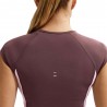 Nike T-Shirt Running Tempo Swoosh Tattoo Rosa Foam Donna