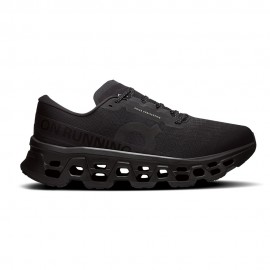 On Cloudmonster 3 Nero Nero - Scarpe Running Uomo