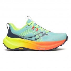 Saucony Xodus Ultra 4 Splash Fire - Scarpe Trail Running Donna