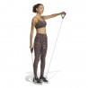 ADIDAS Reggiseno Sportivo Halo Leopard Moro Donna