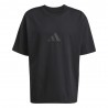 ADIDAS Maglietta Palestra Logo Z.N.E Nero Uomo
