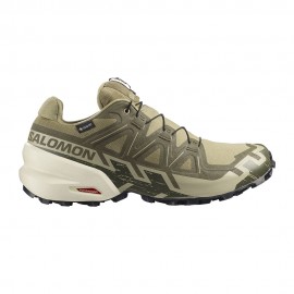 Salomon Speedcross 6 GORE-TEX Verde Beige - Scarpe Trail Running Uomo