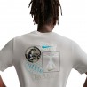 Nike Maglietta Palestra Train Stickers Grigio Uomo