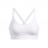 Under Armour Reggiseno Sportivo Infinity Bianco Donna