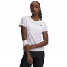Under Armour Maglietta Palestra Tech Mesh Bianco Donna