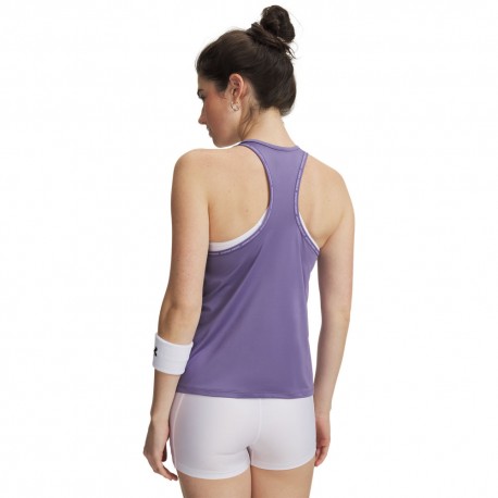 Under Armour Canotta Palestra Knockout Viola Donna
