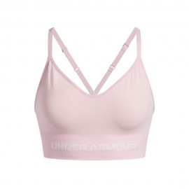 Under Armour Reggiseno Sportivo Vanish Seamless Rosa Donna