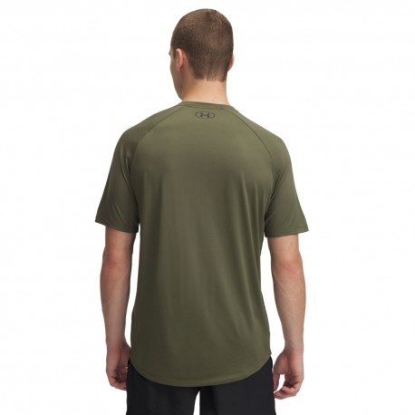 Under Armour Maglietta Palestra Fade Tech Verde Uomo