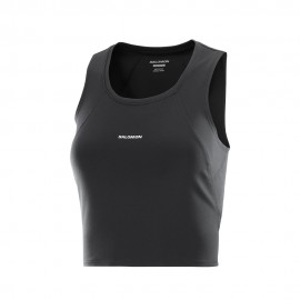 Salomon Gilet Trail Running Shakeout Bliss Deep Nero Donna