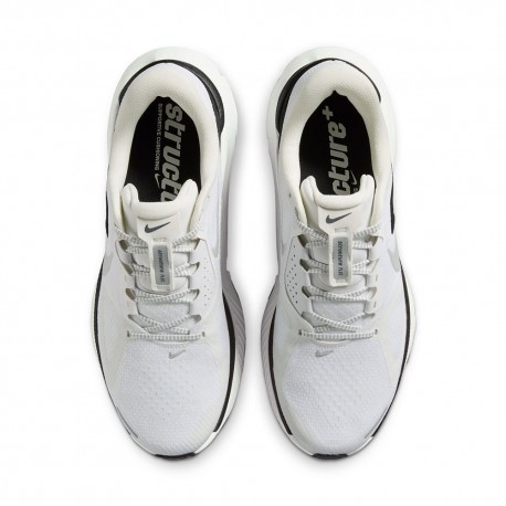Nike Structure Plus Summit Bianco Nero - Scarpe Running Uomo