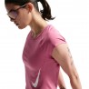 Nike Tempo Swoosh T-Shirt Running Peony Rosa Foam Donna