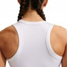 Nike One Fitted Canotta Palestra Bianco Donna