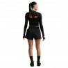 Nike One Shorts Sportivi Nero Donna