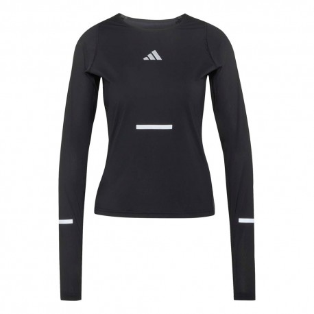 ADIDAS Maglia Running Adi365 Climacool Nero Donna